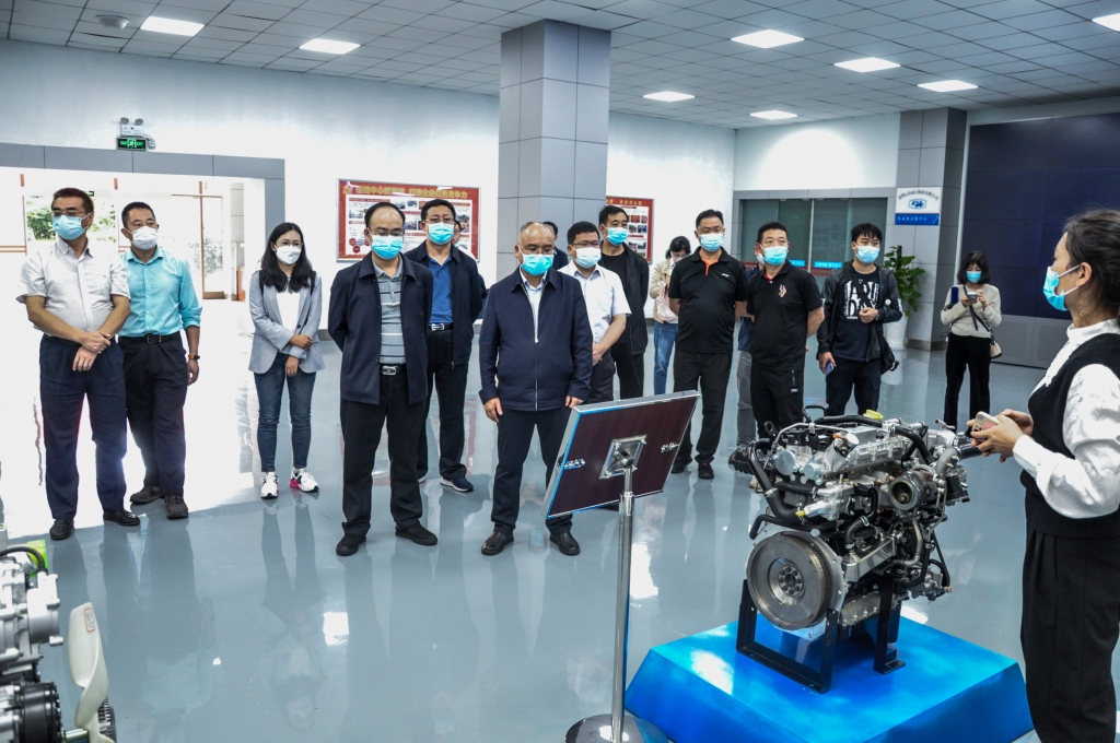 昆明市人大常委会相关向导到0638太阳集团官网动力开展调研