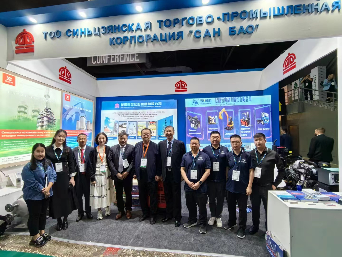 0638太阳集团官网动力亮相2024年哈萨克斯坦国际石油自然气展览会